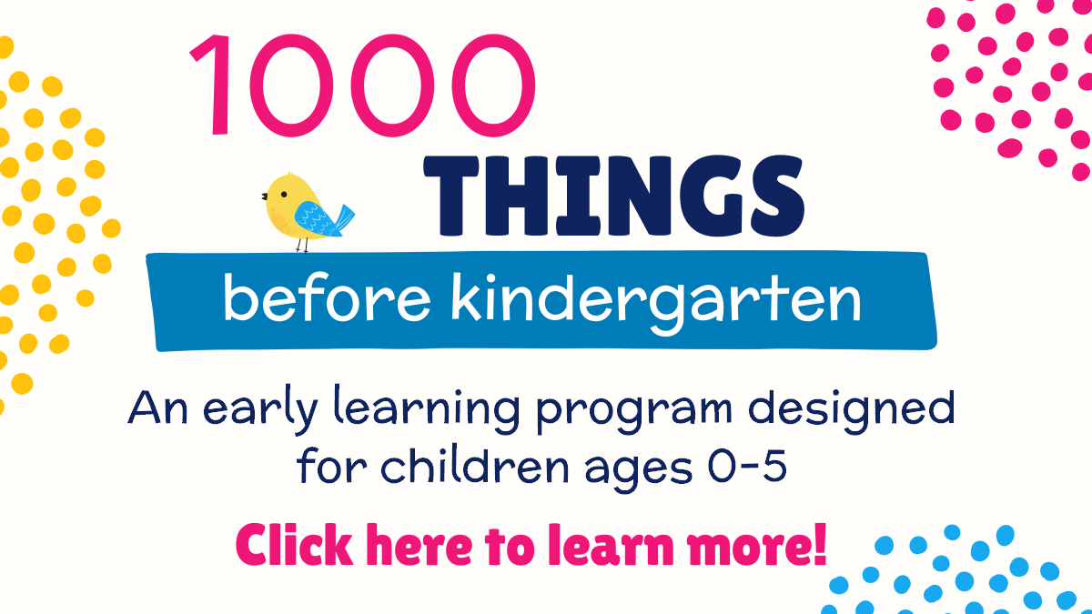 1000 things before kindergarten